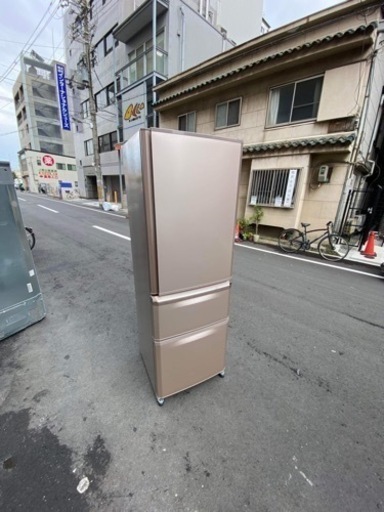 ?3枚ドア冷凍冷蔵庫㊗️安心保証有り✅設置込み?配達可能