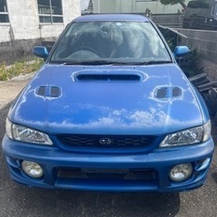 インプレッサ 希少車  2ドア  エンジンなし の画像
