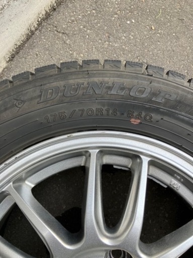 【格安】DUNLOP WINTERMAXX スタッドレス175/70R14インチ 4本