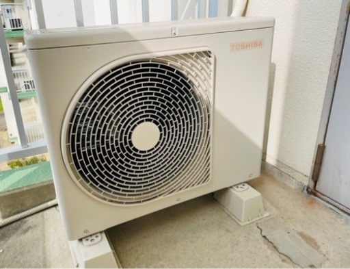 エアコン 東芝 RAS-G221E8P ホワイト 令和3年購入 家庭用 ルームエアコン