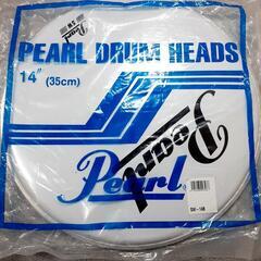 Pearl (パール) SWバスドラム用へッド パール・ロゴ入り　 14インチ  35センチ　新品の画像