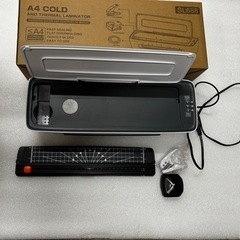 A4サイズラミネーター　便利道具セットの画像