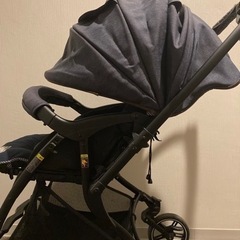レインカバー付き　ピジョン　A型ベビーカー　RunfeeRA8（...