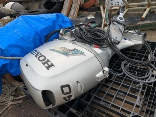 船外機ホンダ BF40 要修理品❗️