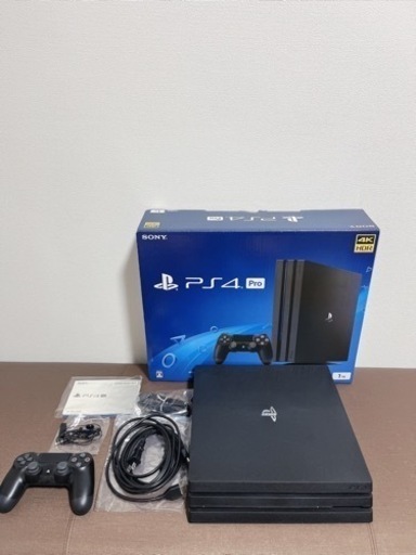 【美品】SONY☆PlayStation 4 Pro 1TB Jet Black☆