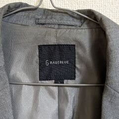 レイジブルー　メンズ　ジャケット　グレー　Lの画像