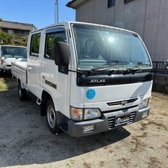 コミコミ価格！日産アトラスダブルキャブトラック普通免許OK　　M...