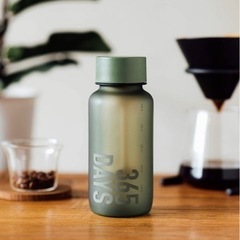 WEMUG コールドブリュー ボトル【携帯用・軽量・密閉】550ml フィルターインボトル 水出しボトル グリーンの画像