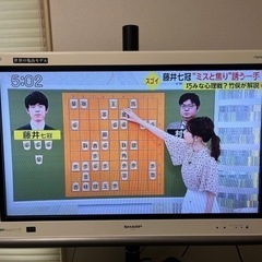 シャープ AQUOS 2007年度式 液晶テレビ 32型 台座なし