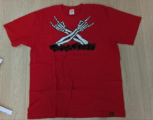 （値下げ）マキシマムザホルモン握れっ！！Tシャツレッド　サイズXL