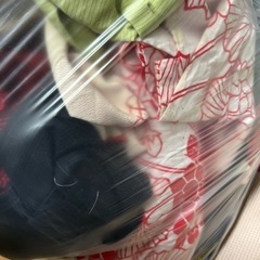 着物　リメイク　着付け練習　裁縫練習の画像