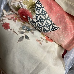 着物　リメイク　着付け練習　裁縫練習