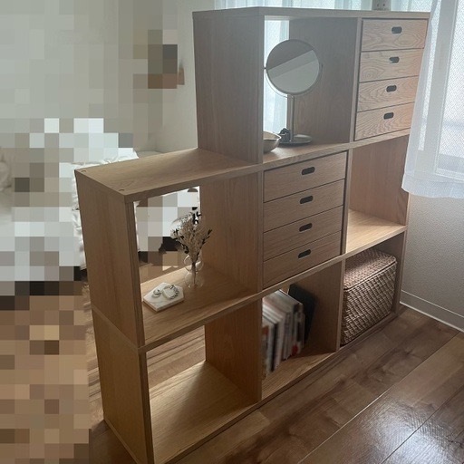 無印良品　スタッキングシェルフ