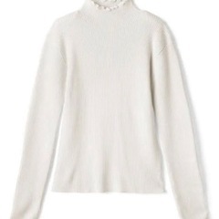 GRL（グレイル）ホワイトタートルネックトップス　S/M