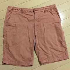 ☆ユニクロ☆UNIQLO★ハーフチノパンツ Lサイズ　ウエスト8...