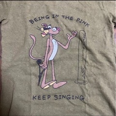 Tシャツ　（ピンクパンサー）S