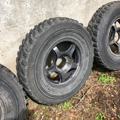 ジムニー用キタガワノースリバーホイール4本の画像