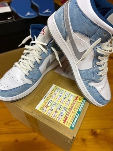 極美品　ナイキ エアジョーダン1 ミッド SE 