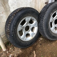 ジムニー純正ホイール4本の画像