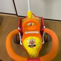 【ジャンク品】アンパンマン三輪車の画像