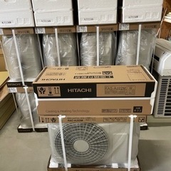 日立ルームエアコン　六畳用　新品　