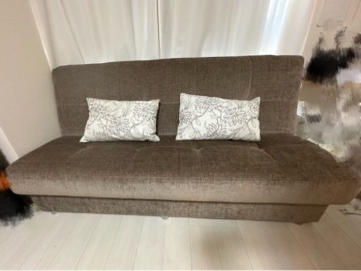 23日まで　ソファベッド