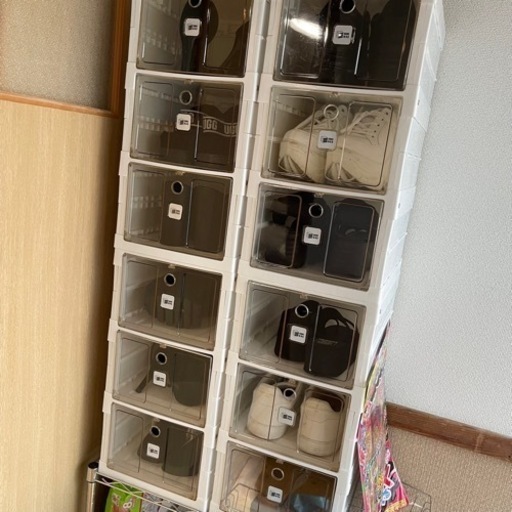 靴箱 シューズボックス 折りたたみ