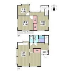 春日部市🏠敷金礼金なし🌸🌸３LDK✨フリーレント１か月🌸🌸ペット...