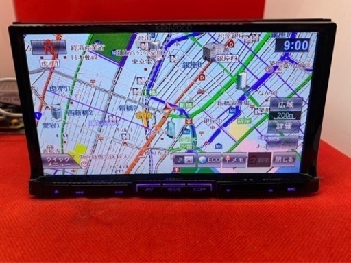 KENWOOD 上級　MDV-L500 フルセグ　新品バックカメラ付　フルセット　お9