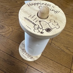 【ジャンク】スヌーピー　キッチンペーパーホルダー