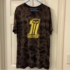 ハーレーダビットソン　No.1スカルtシャツ