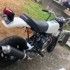 エイプ50車体＋エイプ100エンジン＋パーツ多数 マフラー、キャブレター、ボアアップ80ccキッド、フォークなど多数まとめての画像