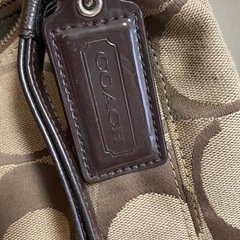 coach トートバッグの画像