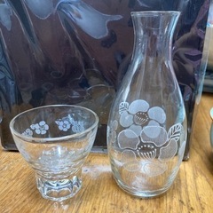 冷酒　グラス　おちょこ　徳利⚠️決まりましたの画像