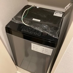 【新品・保証期間内】ニトリ6kg縦型洗濯機・黒の画像
