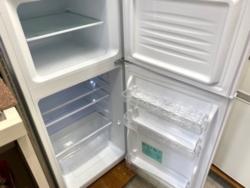 Haier 2ドア 冷蔵庫 JR-N121A 2017 121L 美品 学生 一人暮らし 中古