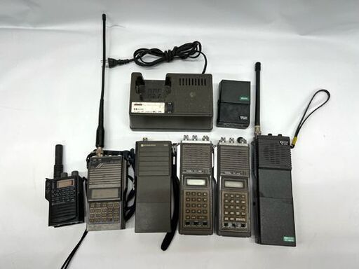 ジャンク トランシーバー ヤエス(FT-708 2個、FT-727G) アイコム(IC-2N、充電器BC-35、バッテリIC-BP3他) スタンダード(C410、C450) 現状品 ☆ 札幌市 豊平区 平岸