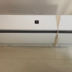 [お値下げ]SHARP エアコン　200V 2021年製　使用期間約1年