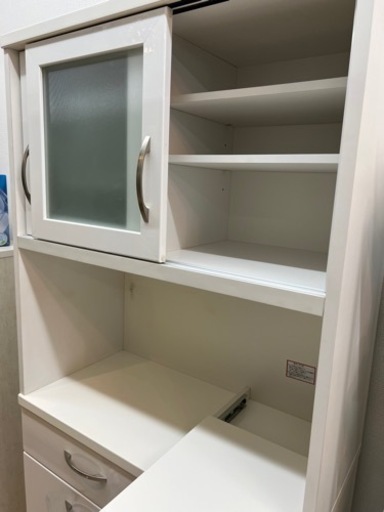 美原店　食器棚　ニトリ　FRIA-90-WH キッチンボード　キッチン収納