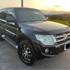 三菱 パジェロ GR エクシード4WD (ディーゼル ターボ) ⬛ 車検: 令和07年03月の画像