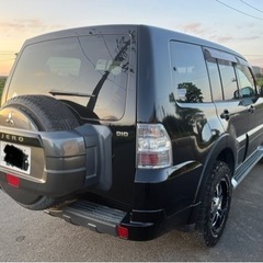 三菱 パジェロ GR エクシード4WD (ディーゼル ターボ) ⬛ 車検: 令和07年03月の画像