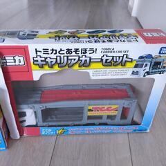 トミカ　キャリアカー、おかたづけフェリー、スケールラジコンの画像