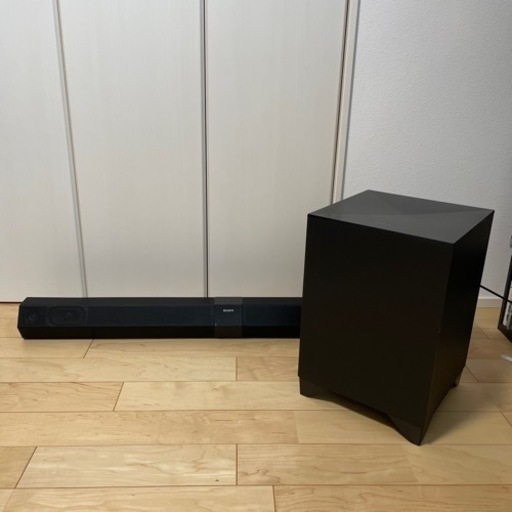 SONY  ホームシアターシステム　サウンドバー　ウーファー