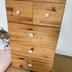 (決まりました)木製　タンス
