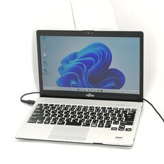 送料込 日本製 13.3型 ノートパソコン 富士通 S937/S 中古良品 第7世代