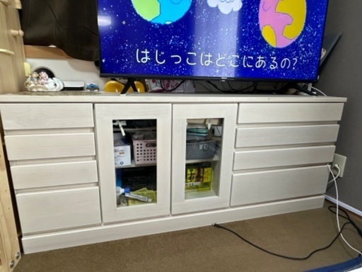 ニトリ　TVボード　ハイタイプ