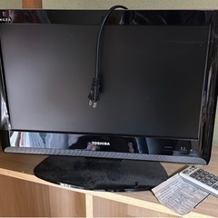 【お譲り先決定】テレビ19型　レグザ　19A8000
