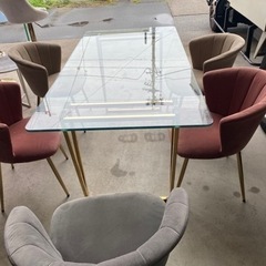 Francfranc☆ダイニングセット☆椅子5脚☆