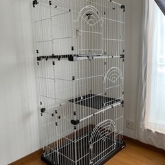 キャットケージ   3段タイプ   アイリスオーヤマの画像