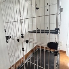 キャットケージ   3段タイプ   アイリスオーヤマの画像